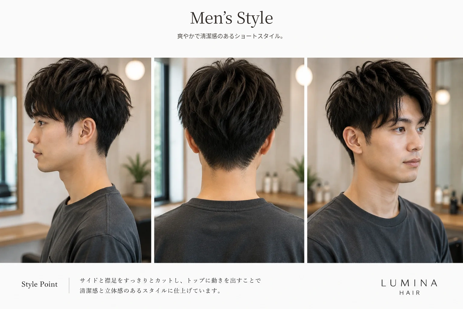 男性向けショート